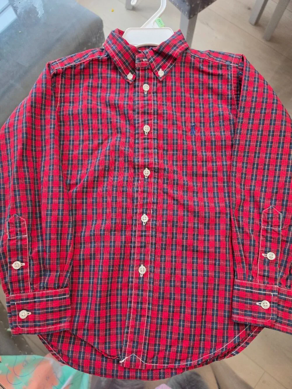 Boys long sleeve 4T group Ralph Lauren and two Gymboree shirts
